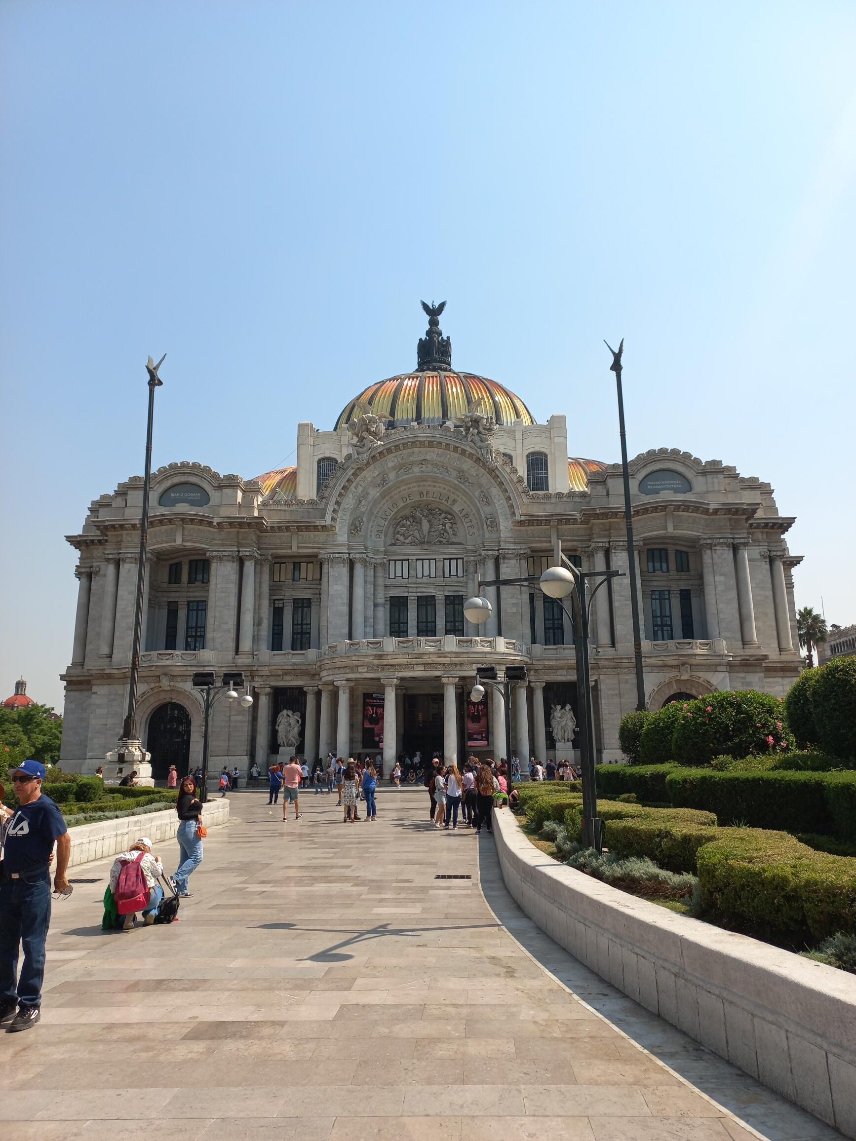 Ciudad de Mexico, Palacio bellas artes, clima hoy cdmx